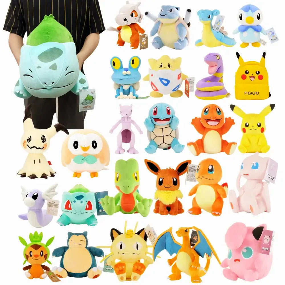 Pokemon Plush Toys – Soft Stuffed Animals for Kids & Collectors