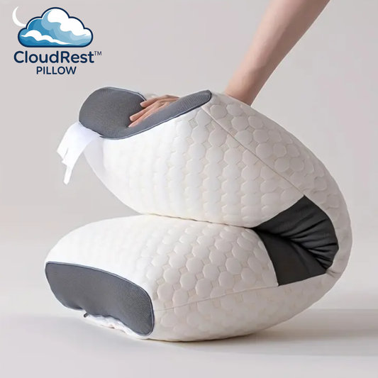 The CloudRest™ Pillow | Orthopedic Cooling Pillow for Neck & Shoulder Pain Relief